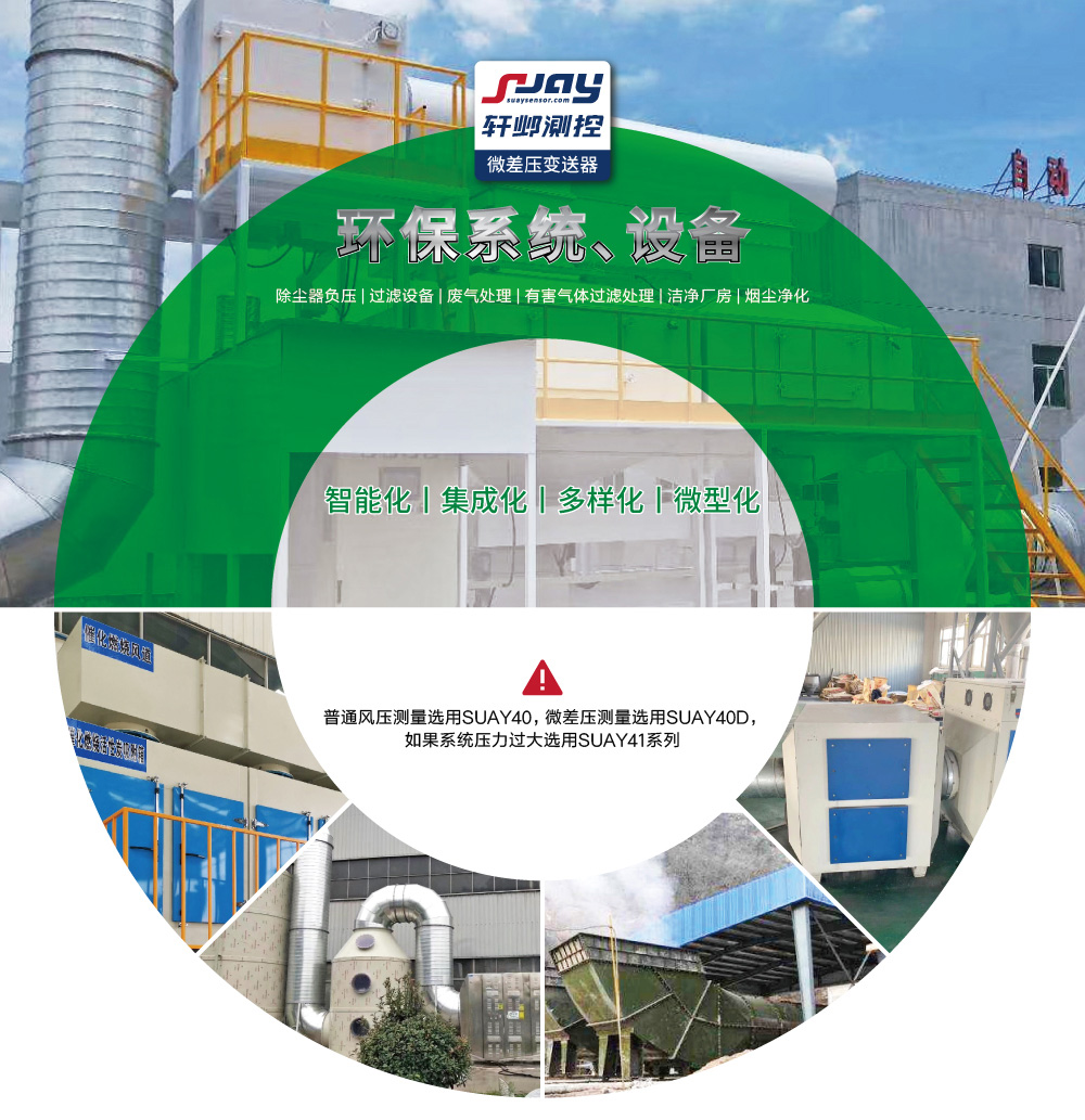 環(huán)保系統(tǒng)、設(shè)備（除塵器負壓，過濾設(shè)備、廢氣處理等）